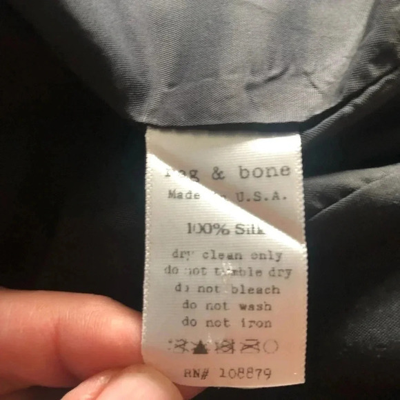 Rag & Bone Dress Black Cutout  Size 8 - Picture 5 of 9